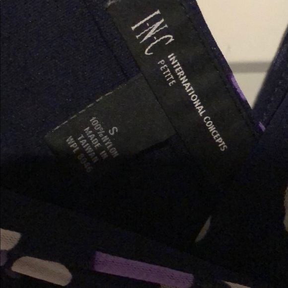 INC double v-neck dress - Picture 4 of 7